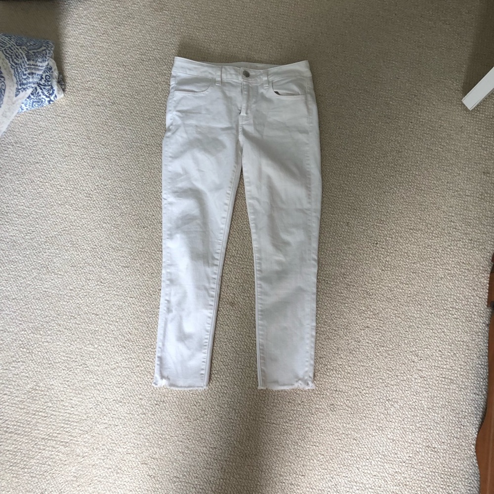 White jeans